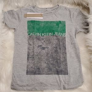 Boys size 5 Calvin Klein Tshirt NWT